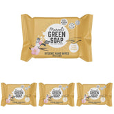 Marcel's Green Soap kéznedves törlőkendők 60 csomag - Vanília és Cseresznyevirág - Növényi alapú - Bio