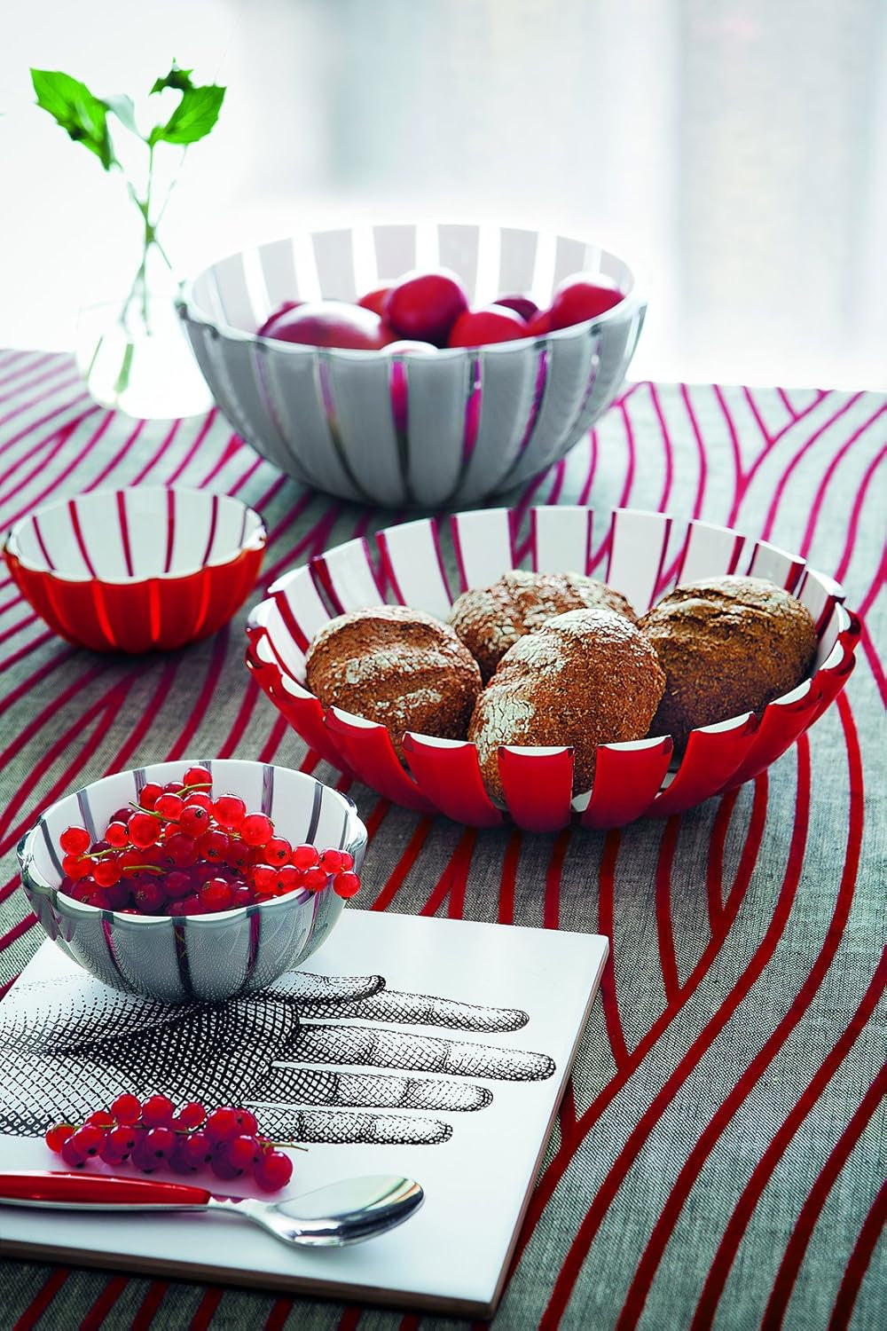 Guzzini - Feeling, set tacâmuri 24 piese Bucatarie Naty Shop