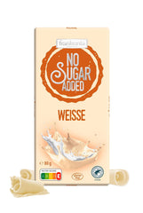 frankonia CSOKOLÁDÉ HOZZÁADOTT CUKOR NÉLKÜL Gluténmentes fehér csokoládé, 80 g