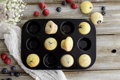 Dr. Oetker - Hagyományos alumínium tepsi tapadásmentes bevonattal (szín: fekete), 1 db. Formák és tepsiek Naty Shop