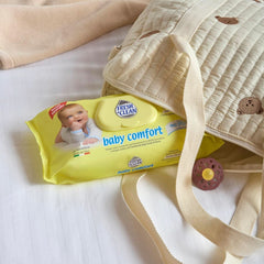 Milleusi Classic Fresh & Clean, Șervețele umede, 72 buc Servetele Umede Bebelusi Naty Shop