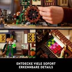 LEGO Ideas Hocus Pocus: A Sanderson Sisters boszorkányház készlet, Felnőtt gyűjtőkészlet házzal, 6 minifigura és kiegészítők, női és férfi 21341 építőkészletek Besuche den LEGO-Store
