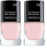 ARTDECO Art Couture Nail Lacquer - Oja cu efect unic de luciu vinilic într-o ediție mini - 1 x 5 ml (pachet de 2)