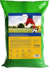 RSM 2.3 Sportrasen, Spielrasen, Trittfest, Robust, Dichte Grasnarbe, Alle Standorte, Regel Saatgut Mischung,2,5Kg FĂŒr 100MÂČ