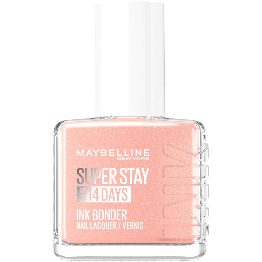 Maybelline New York Super Stay Ink Bonder 955 Twinkle Toes - Tartós körömlakk az erős körmökért és az intenzív színért, 12,3 ml