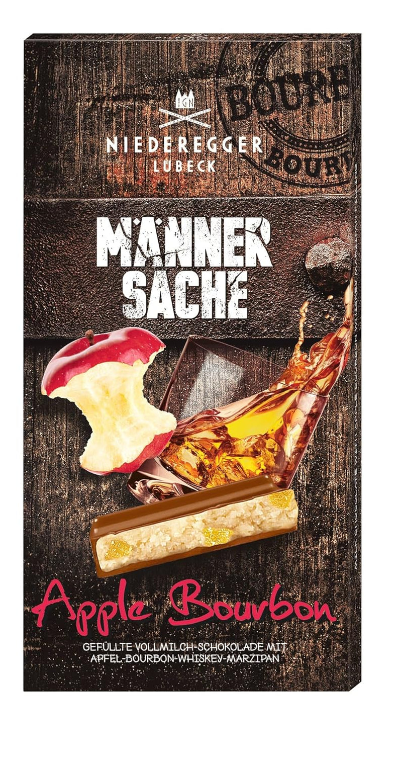 Niederegger férfi cuccok almás bourbon marcipánszelet, 110g