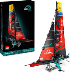 LEGO Technic Emirates Team New Zealand AC75 Versenyjacht Vitorlás építőkészlet Ajándék férfiaknak és nőknek Kreatív és pihentető tevékenység 42174 Építőkészletek Besuche den LEGO-Store alapértelmezett cím