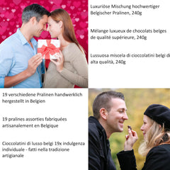 Limar belga luxuscsokoládé: 19 egyedi finomság – hagyományos stílusban készítve