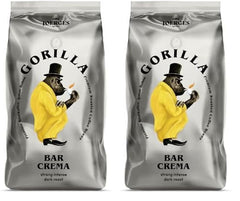 Joerges Kaffee ganze Bohnen Espresso Bar Crema, 1 kg (Packung mit 2)