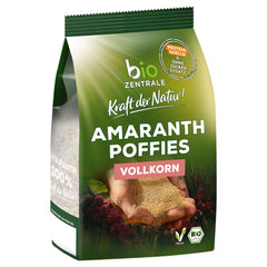 Biocentral amaránt puffadások | 125 g | vegán | kis expandált amarántszemek | fehérjeforrás | müzlihez, joghurthoz és színes reggeli tálkákhoz