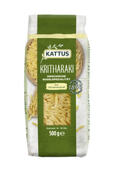 - Kritharaki Nudeln (Reisnudeln/Risoni/Orzo) | Griechische Nudelspezialität aus Hartweizengrieß | 500 g zacskóban