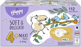 Pelenkák Bella Baby Happy Soft & Delicate 4+ méret Maxi plusz 9-15 kg HAPPY BOX 112 db. Anya és gyermeke Naty Shop