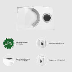 Ritter Markant 01 Többfunkciós elektromos összecsukható szeletelő aprítók és szeletelők Naty Shop