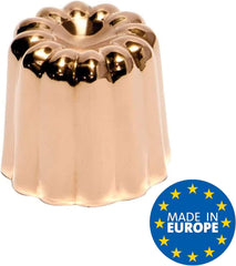 Sütőformák, réz, 17,5 x 6 x 6 cm, 3 db Sütőformák és tálcák Naty Shop