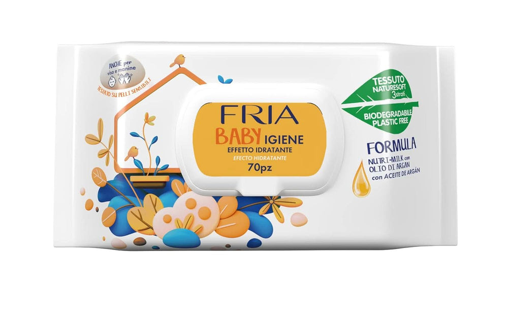 70 db-os csomag nedves törlőkendő Baby Wet Wipes Naty Shop