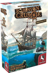 Pegasus Spiele 51946G – Robinson Crusoe Voyage of the Beagle (bővítés), közepes