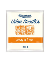 Udon tészta DIAMOND, gyorsan és egyszerűen elkészíthető, vegetáriánus, vegán - 1 x 200 g