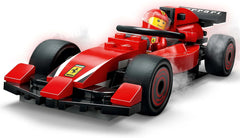 LEGO City F1 boxkiállás csapattal és Ferrari Speedsterrel - Forma 1 boxkiállás készlet 1 versenyzővel és 4 mechanikus minifigurával - Versenyautó játék fiúknak és lányoknak 6+ - 60443 Építőkészletek Beuche den LEGO-Store