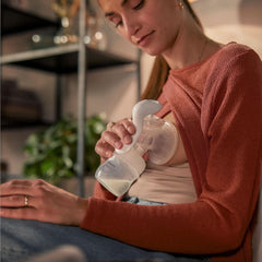 Philips Avent Handmilchpumpe - Einfaches Abpumpen, Mit Natural-Motion Technologie, Bpa-Frei (Modell SCF430/01) Átlátszó tartozékok Élelmiszer és szoptatás Bebe Naty Shop