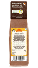 Ostmann Gewürze - Muskatnuss gemahlen | Ideális burgonyaételek ízesítésére Zum Nachfüllen der Streudose | 50 g-os visszazárható zacskó