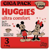 Huggies Ultra Comfort pelenkák, 3-as méret (4-9 kg), Disney dizájn, 168 db