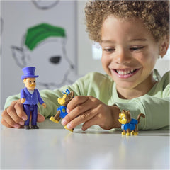 PAW PATROL Hőskölykök - Akciófigura készlet 1 üldöző kutyafigurával, 1 Chaos macskafigurával és 1 jól tudó polgármester figurával, játék 3 évesnél idősebb akciófigurák számára. Naty Shop