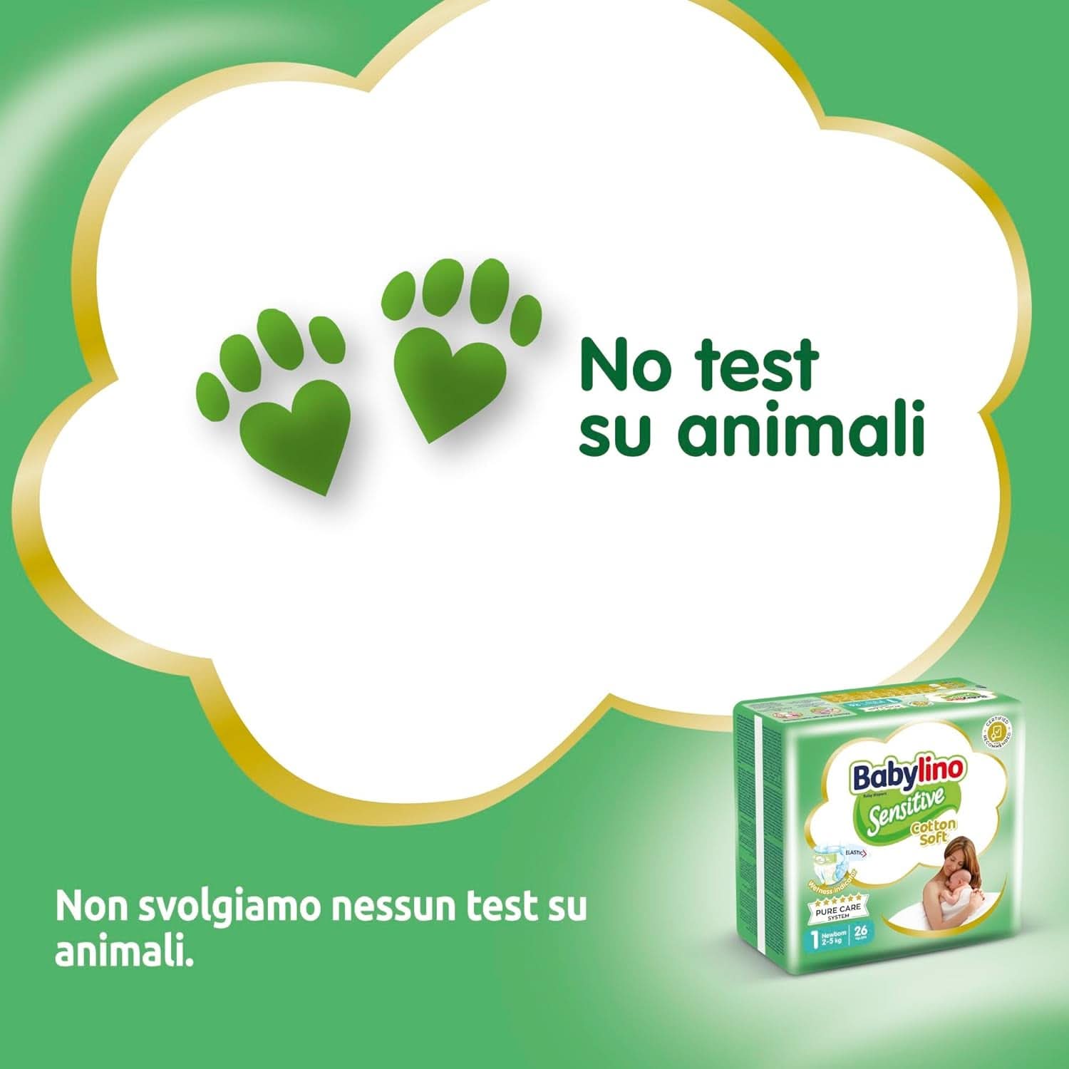 Babylino Sensitive, Scutece delicate pentru copii, diverse marimi Mama si Copilul Naty Shop