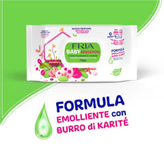 Baby Sensations fedővel, 72 nedves törlőkendő, testápoló törlőkendők, uniszex, gyerekek