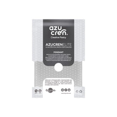 Azucren, Roll Fondant, Roll Fondant gri, ușor de utilizat, neted, flexibil, moale și pliabil, perfect pentru decorarea torturilor, Halal, Kosher, fără gluten, aromă de lămâie (250 G) Pasta de zahar Naty Shop 250 G