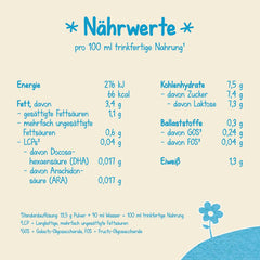 Milumil Milupa Tejpor babáknak, születése óta az első tej, 800 g