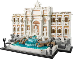 LEGO Architecture Trevi-kút – Róma tereptárgyának modellje minifigurák szobrokkal – irodai és nappali gyűjtemény – ajándék felnőtteknek és az építészet szerelmeseinek 21062 Építőkészlet Besuche den LEGO-Store