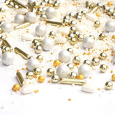 Sprinkles Cinderella White Christmas Gold 90 gramm Naty Shop 90 gramm