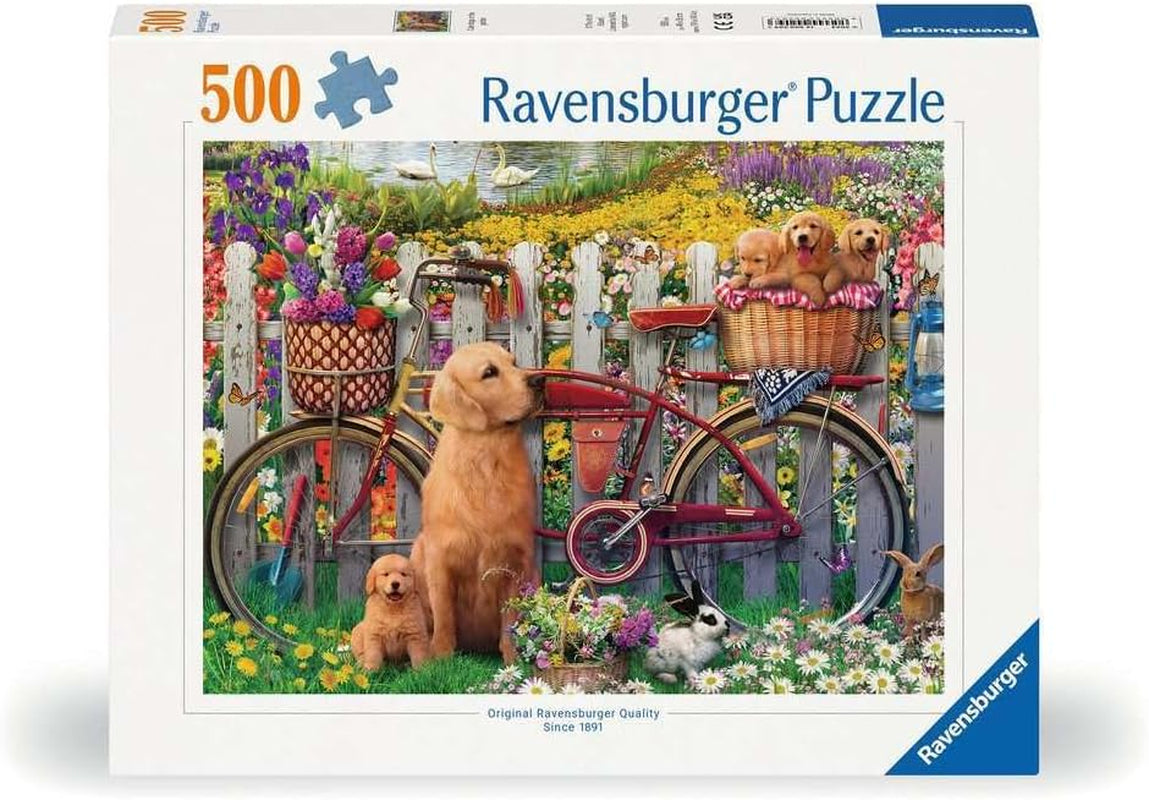 Ravensburger Puzzle 12000209 - Ausflug Ins Grüne - puzzle jigsaw de 500 de piese pentru adulți și copii de peste 12 ani, Puzzle Naty Shop Design nou