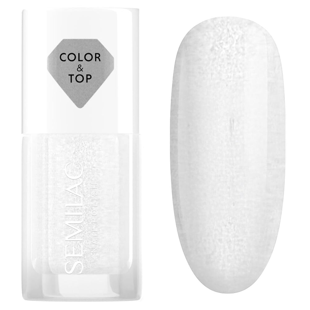 Körömlakk Semilac Top Classic SILVER BLUSH 7 ml