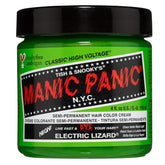 Manic Panic Electric Lizard Classic Cream, vegan, fără cruzime, vopsea de păr verde semipermanentă 118ml Vopsea pentru par Naty Shop Șopârlă electrică 118 Ml (1 pachet)