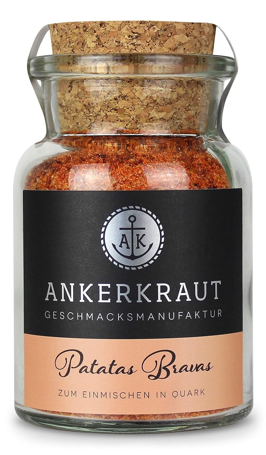 Ankerkraut Patatas Bravas, Gewürzmischung für Spanish Kartoffelwürfel, 90g parafa üvegben