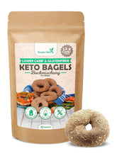 Egyszerűen Keto Lower Carb* Bagel Baking Mix Lower Carb* és ketogén diétához – laktóz- és gluténmentes – 335 gramm Naty Shop Kitchen