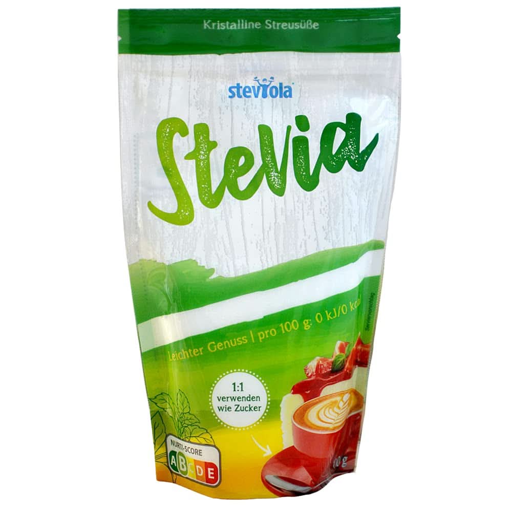 Steviola | Stevia édesítőszer | Kalóriamentes édesítőszer, 300 gramm Sweeteners Naty Shop Stevia édesítőszer, 300 gramm