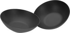Creatable, 30007, Seria Soft Touch, set de veselă din 2 piese, set de salată din gresie, potrivit pentru mașina de spălat vase și cuptorul cu microunde, Fabricat în Portugalia