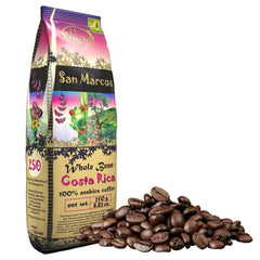 El Gusto San Marcos Spezialitätenkaffee | Ganzen Bohnen Mittlere Röstung | Gourmetkaffee mit Schokoladenaroma mit leichter Zitrussäure | 100% Arabica Kaffee aus Costa Rica | Specialty Coffee | 250 g
