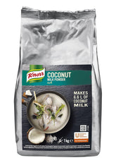 Knorr Kokosmilch por (Tejpor aus 20 frischen Kokosnüssen, ergibt 6,6 Liter Kokosmilch) 1er Pack (1 x 1 kg)