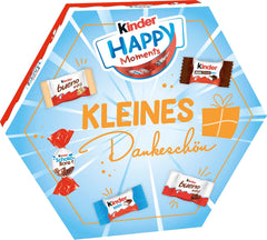 kinder Happy Moments Mini Mix - Valentin-napi ajándék neki és neki - A társasági élethez és a barátokkal és családdal való megosztáshoz - 161g