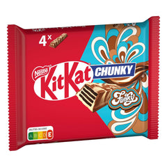 Nestlé Chunky Funky Crispy ostya tejcsokoládéban, 2. csomag (egyenként 4 x 40 g)