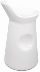 NERTHUS FIH 418 Cană de lapte din porțelan 125 ml, Original, Alb