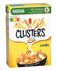 Clusters Almond, Cereale pentru un mic dejun delicios cu fulgi crocanți de migdale, Set 8 x 325 grame Naty Shop