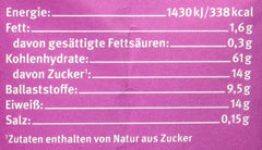 Hof tönkölybogyó ízű müzli, cukrozatlan, 425 g