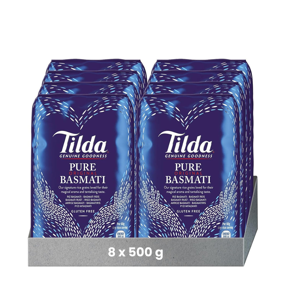 Tilda Pure Original Basmati rizs, 8 db (8x500g) csomag