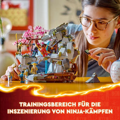 LEGO NINJAGO Sárkánykő templom Sárkányjáték 6 nindzsa figurával, nagy készlet építéshez, játékhoz és bemutatáshoz, születésnapi ajándék fiúknak és lányoknak 13+ 71819 építőkészlet Besuche den LEGO-Store