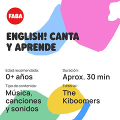 Personajul Sonoro - Engleză! Cântat și învățat - muzică, cântece și sunete - jucării, conținut educațional, în spaniolă, pentru fete și băieți de toate vârstele Jucarii Bebe Naty Shop