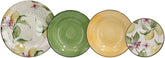 Set de veselă Zagara pentru 6 persoane, 18 piese, ceramică, multicolor